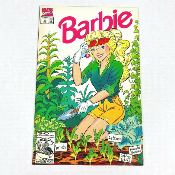 Barbie Vol 1 #20 Marvel Comics Aug 1992‎ Comic - Picture 1 of 8